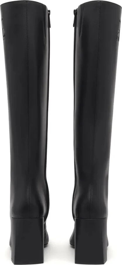 Heritage leather knee-high boots - Image 4