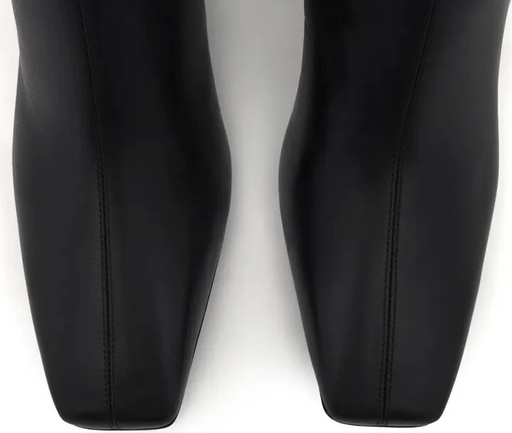 Heritage leather knee-high boots - Image 5