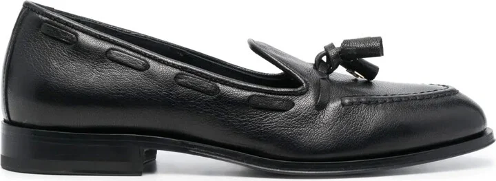 Heritage leather loafers