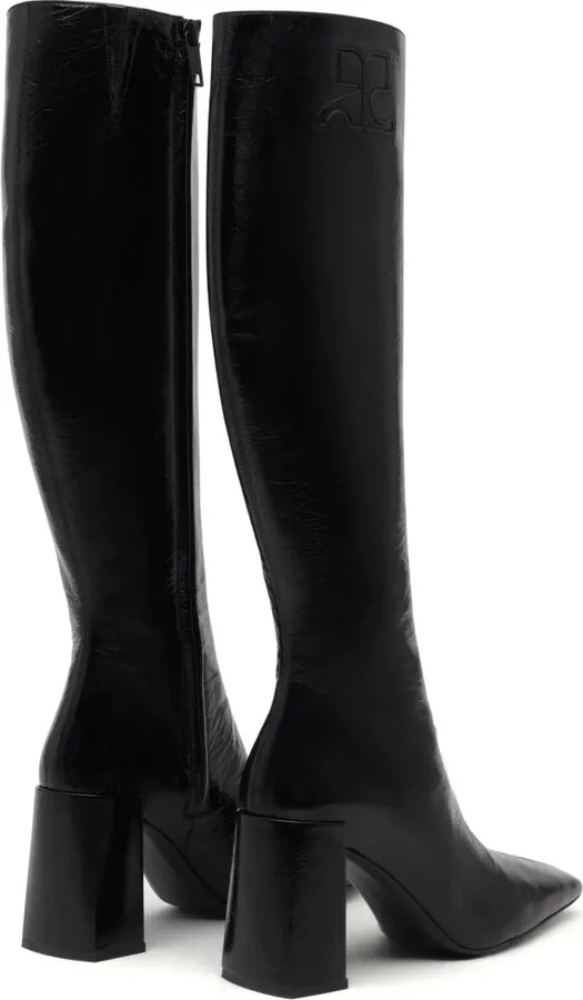 Heritage Naplack 70mm leather boots - Image 3