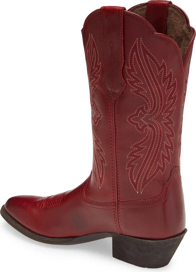 Heritage Toe Stretch Leather Western Boot - Image 2