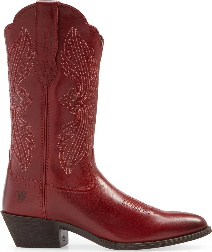 Heritage Toe Stretch Leather Western Boot - Image 3