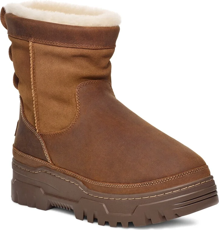 Heritage Trailgazer Waterproof Genuine Shearling & Wool Boot