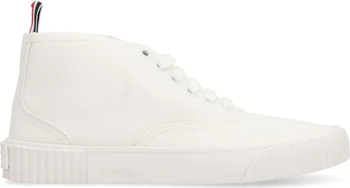 Heritage Trainer Vulcanized Mid-top Sneakers - Image 2