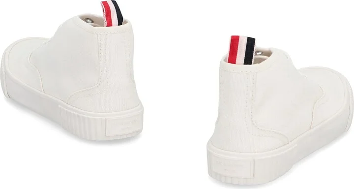 Heritage Trainer Vulcanized Mid-top Sneakers - Image 4