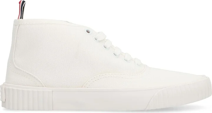 Heritage Trainer Vulcanized Mid-top Sneakers