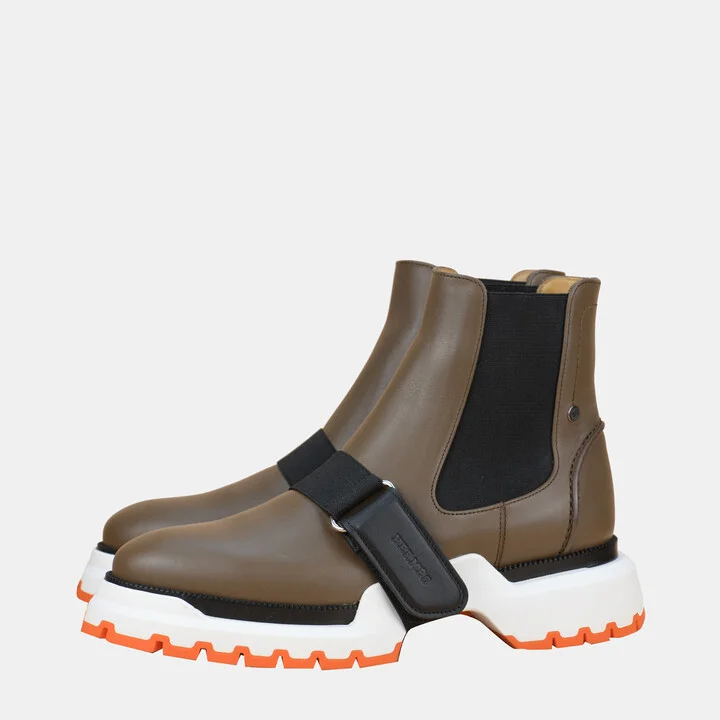 Hermes Ankle Boots in Calfskin Size 36.5