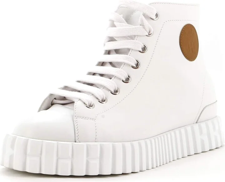 Hermes Climb High-Top Sneakers Leather
