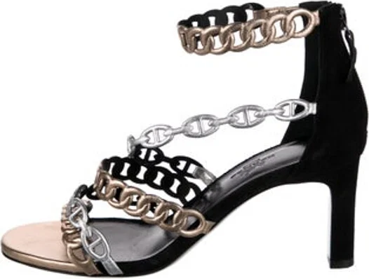 Black, Metallic, Silver