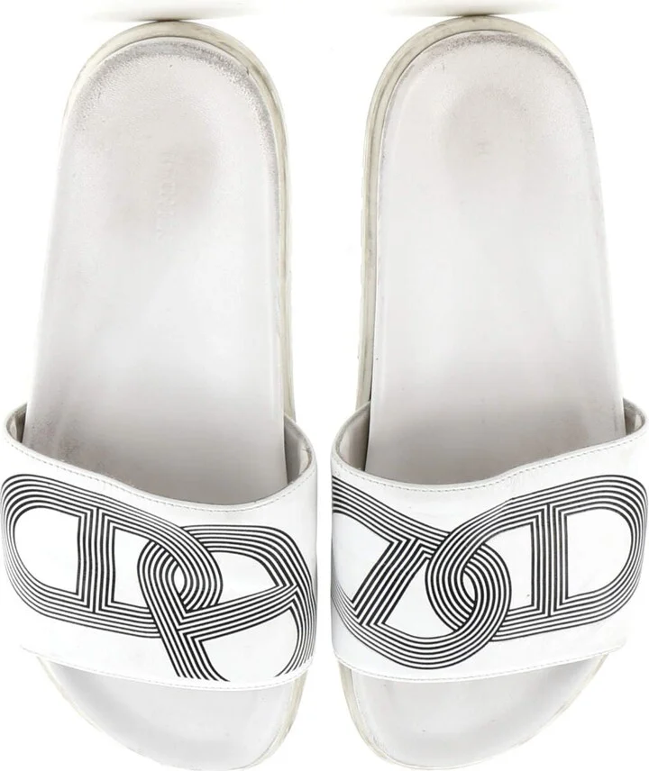 Hermes Men's Biarritz Slide Sandals Leather - Image 2