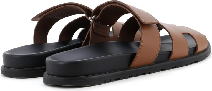 Hermes Men's Chypre Sandals Leather - Image 3