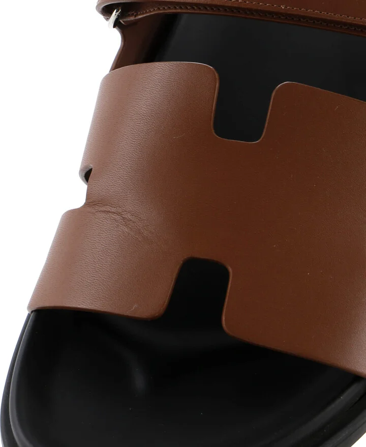 Hermes Men's Chypre Sandals Leather - Image 5