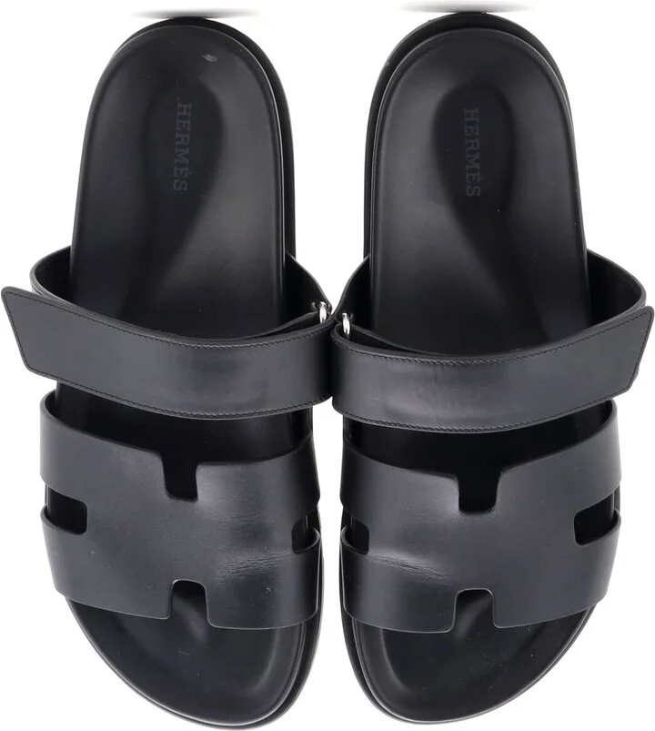 Hermes Men's Chypre Sandals Leather - Image 2