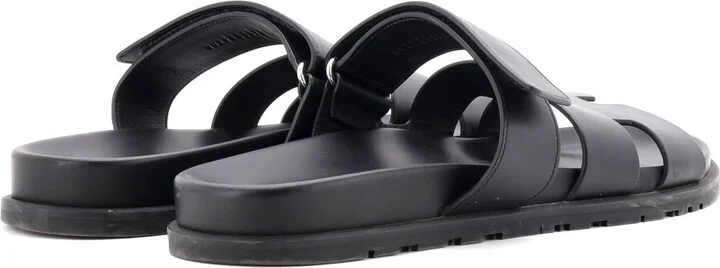 Hermes Men's Chypre Sandals Leather - Image 3