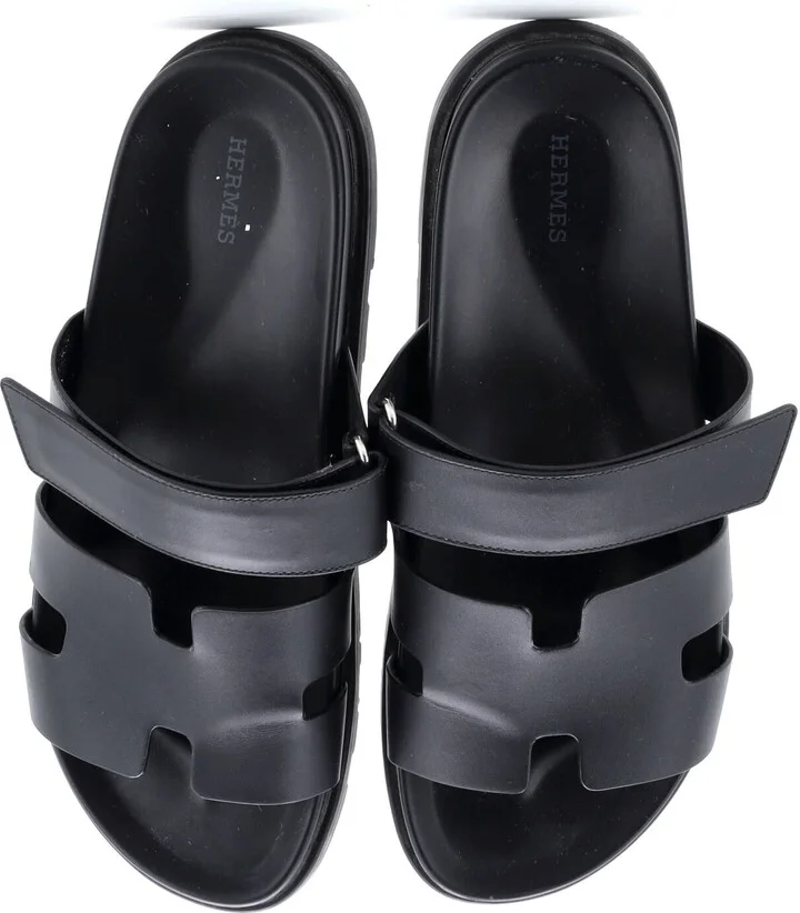 Hermes Men's Chypre Sandals Leather - Image 2
