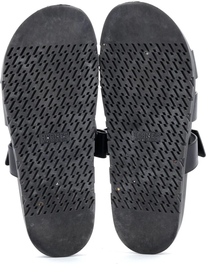 Hermes Men's Chypre Sandals Leather - Image 4