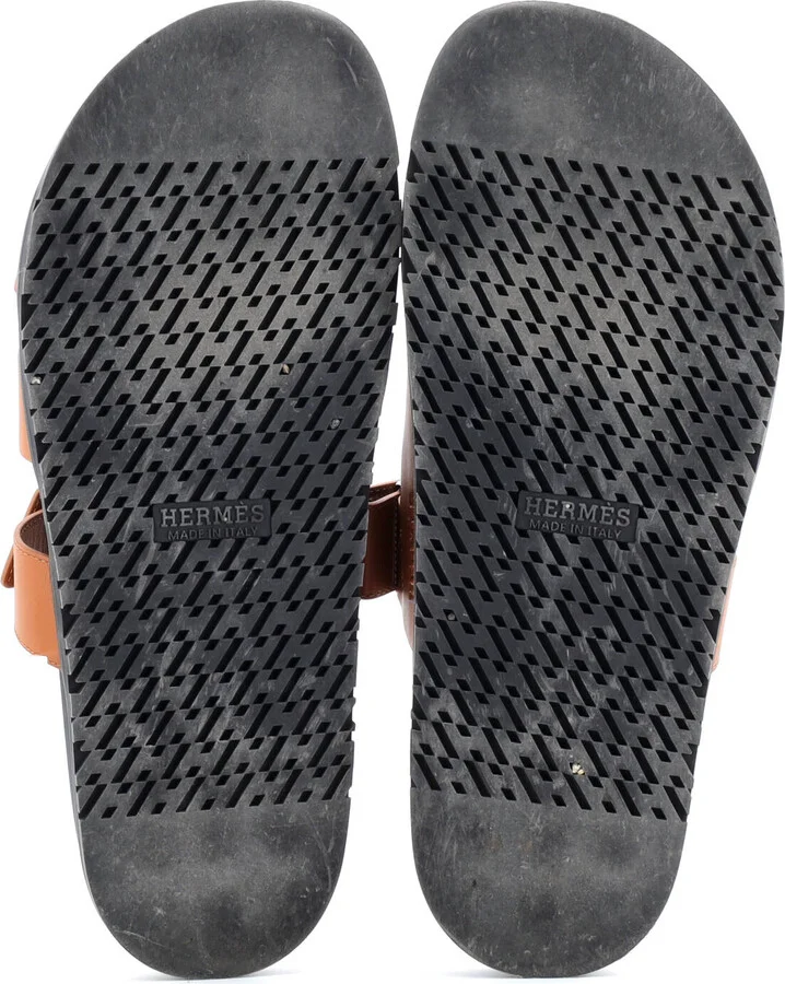 Hermes Men's Chypre Sandals Leather - Image 4
