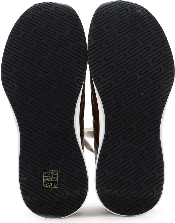 Hermes Men's Easy Sneakers Leather and Suede - Image 4