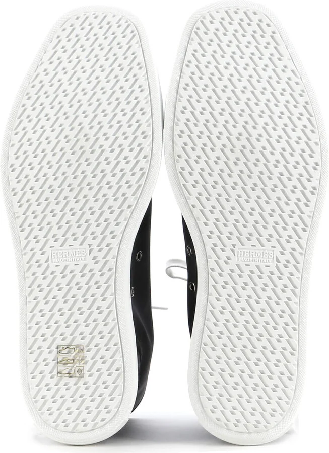 Hermes Men's Express High-Top Sneakers Nylon - Image 4