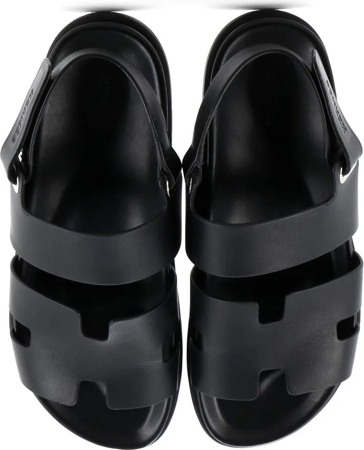 Hermes Men's Genius Sandals Leather - Image 2