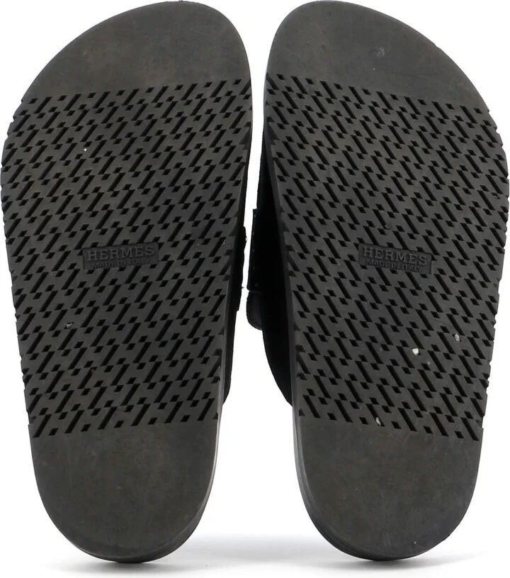 Hermes Men's Go Mules Suede - Image 4
