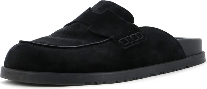 Hermes Men's Go Mules Suede