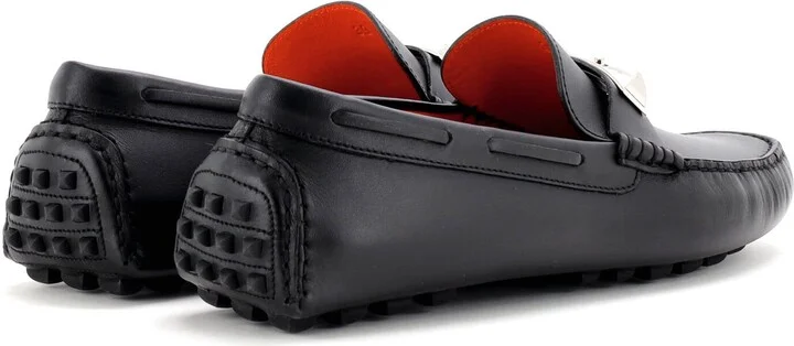 Hermes Men's Irving Loafers Leather - Image 3