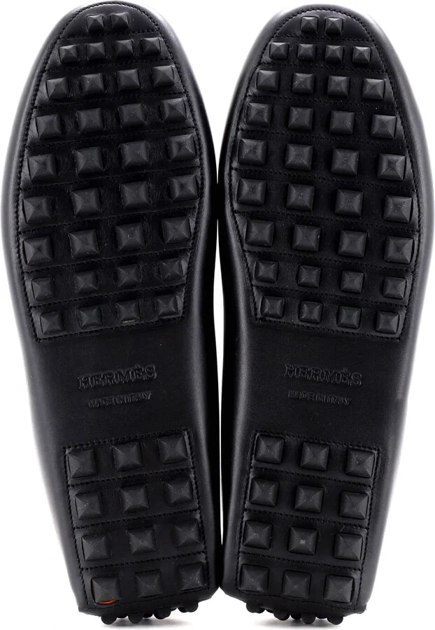 Hermes Men's Irving Loafers Leather - Image 4