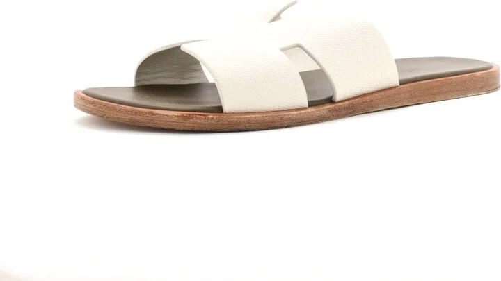 Hermes Men's Izmir Slide Sandals Leather