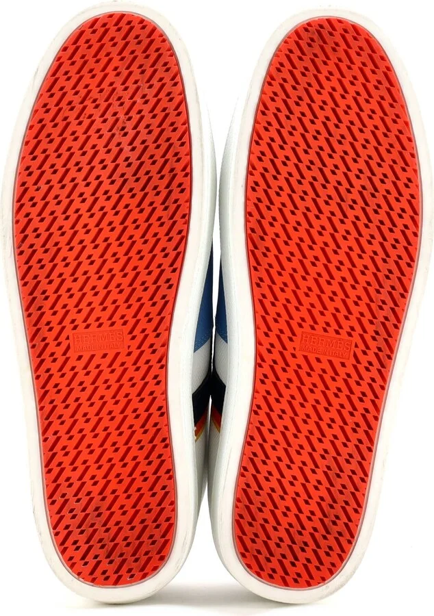 Hermes Women's Boomerang Sneakers Leather - Image 4