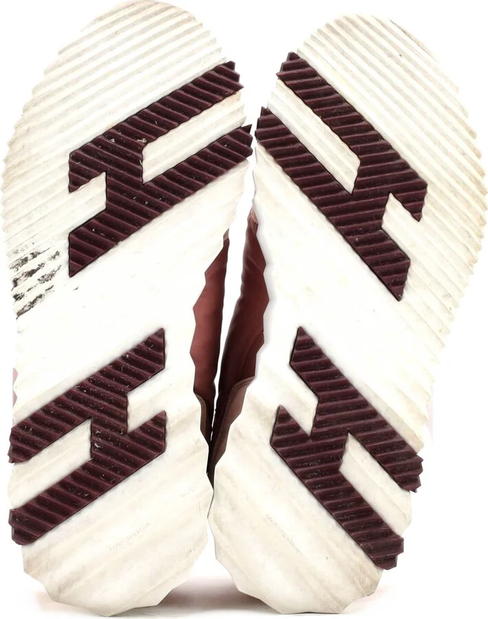 Hermes Women's Bouncing Sneakers Fabric and Suede - Image 4