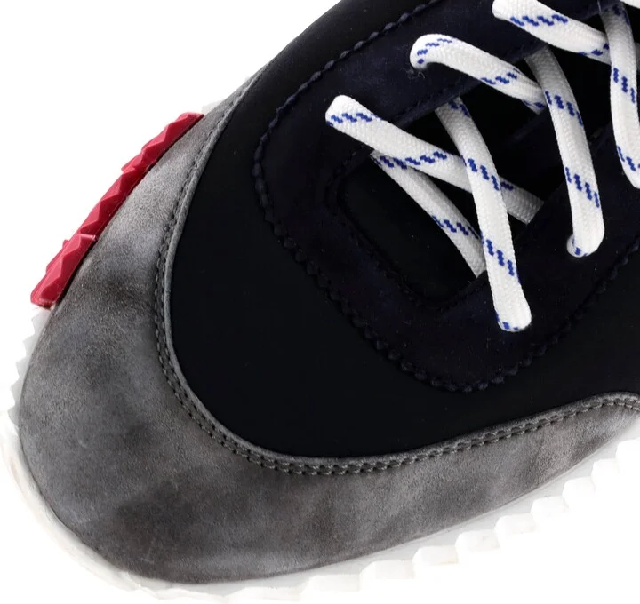 Hermes Women's Bouncing Sneakers Fabric and Suede - Image 5