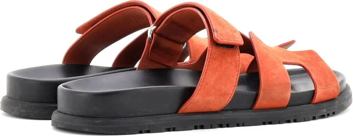 Hermes Women's Chypre Sandals Suede - Image 3