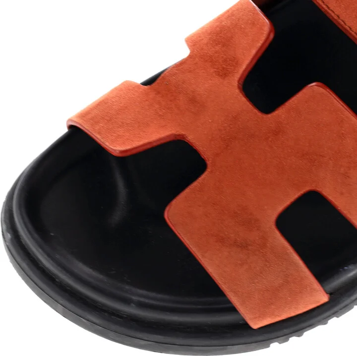 Hermes Women's Chypre Sandals Suede - Image 5