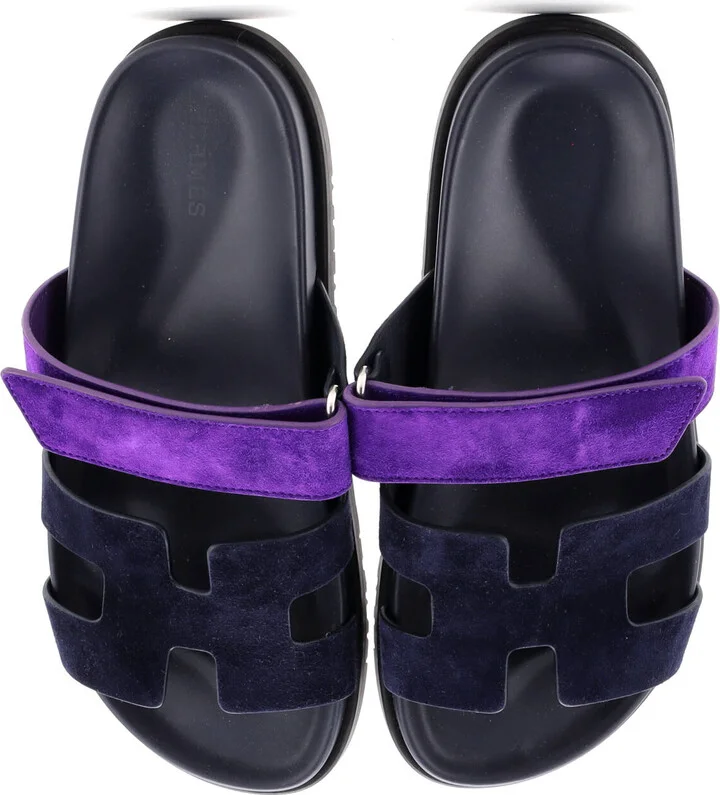 Hermes Women's Chypre Sandals Suede - Image 2
