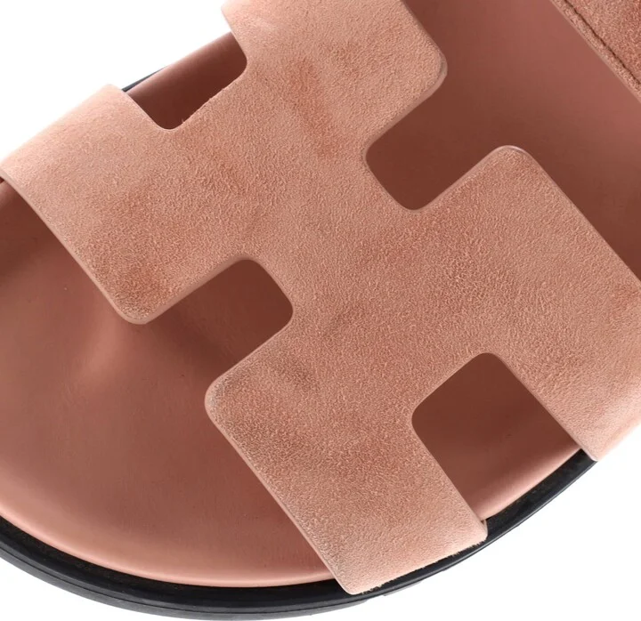 Hermes Women's Chypre Sandals Suede - Image 5