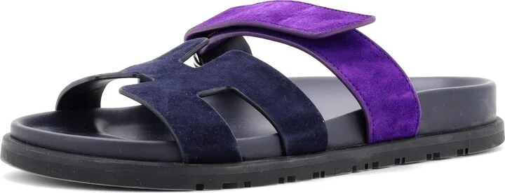 Hermes Women's Chypre Sandals Suede