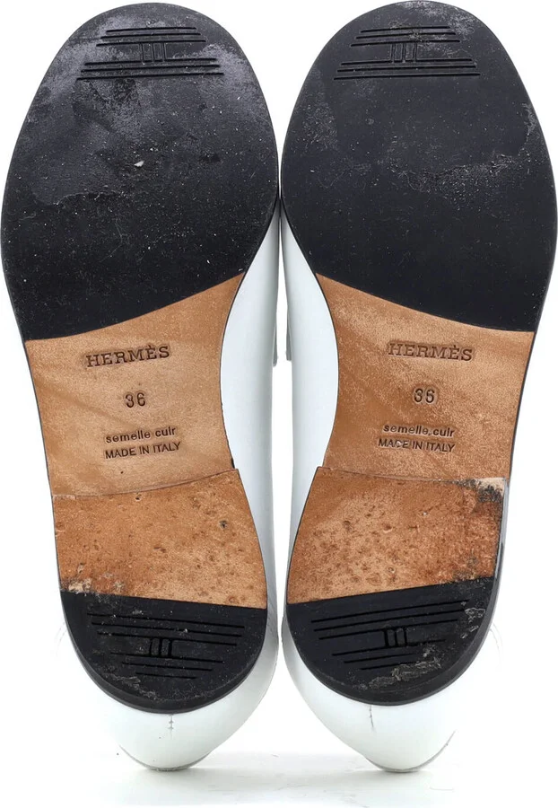 Hermes Women's Colette Loafers Leather - Image 4
