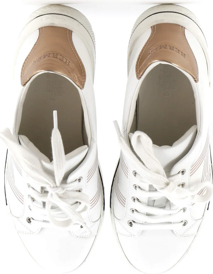 Hermes Women's Dare Sneakers Leather - Image 2