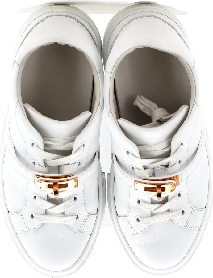 Hermes Women's Day Sneakers Leather - Image 2