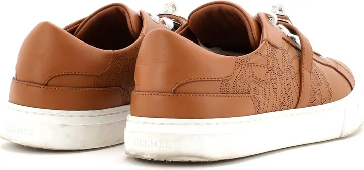 Hermes Women's Day Sneakers Perforated Leather - Image 3