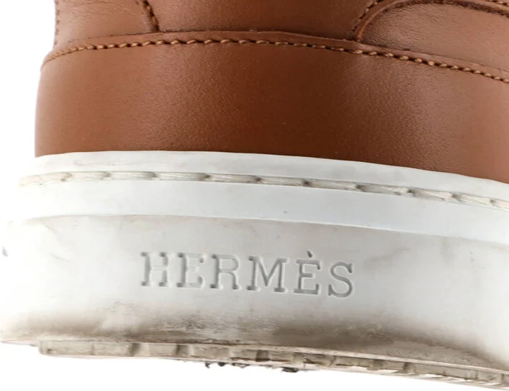 Hermes Women's Day Sneakers Perforated Leather - Image 6