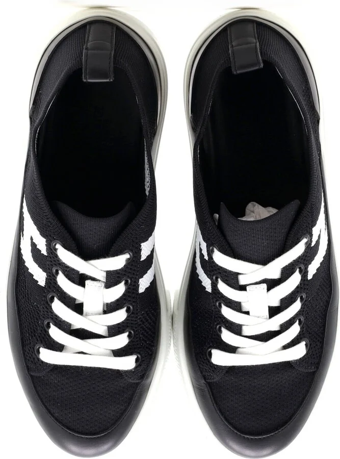 Hermes Women's Deep Sneakers Knit and Leather - Image 2