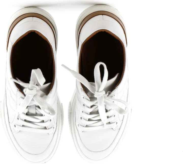 Hermes Women's Deep Sneakers Leather - Image 2
