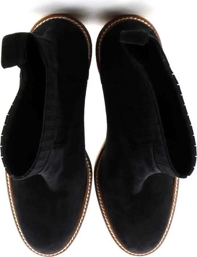 Hermes Women's Donia Ankle Boots Suede 70 - Image 2