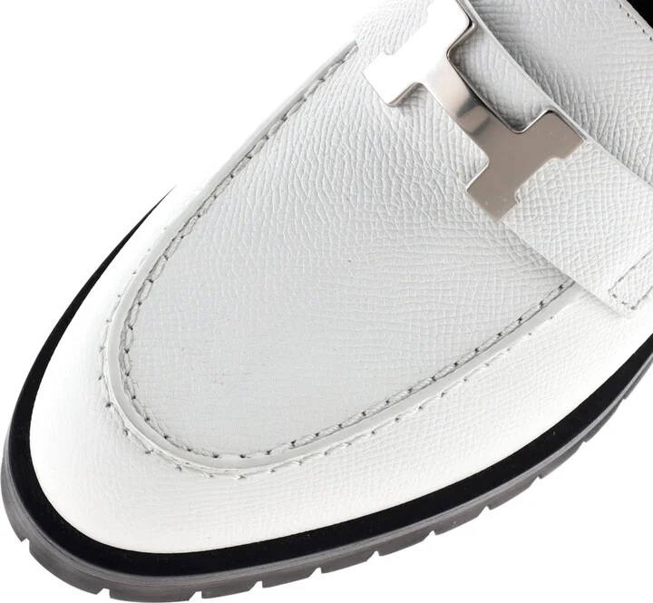 Hermes Women's Faubourg Loafers Leather - Image 5