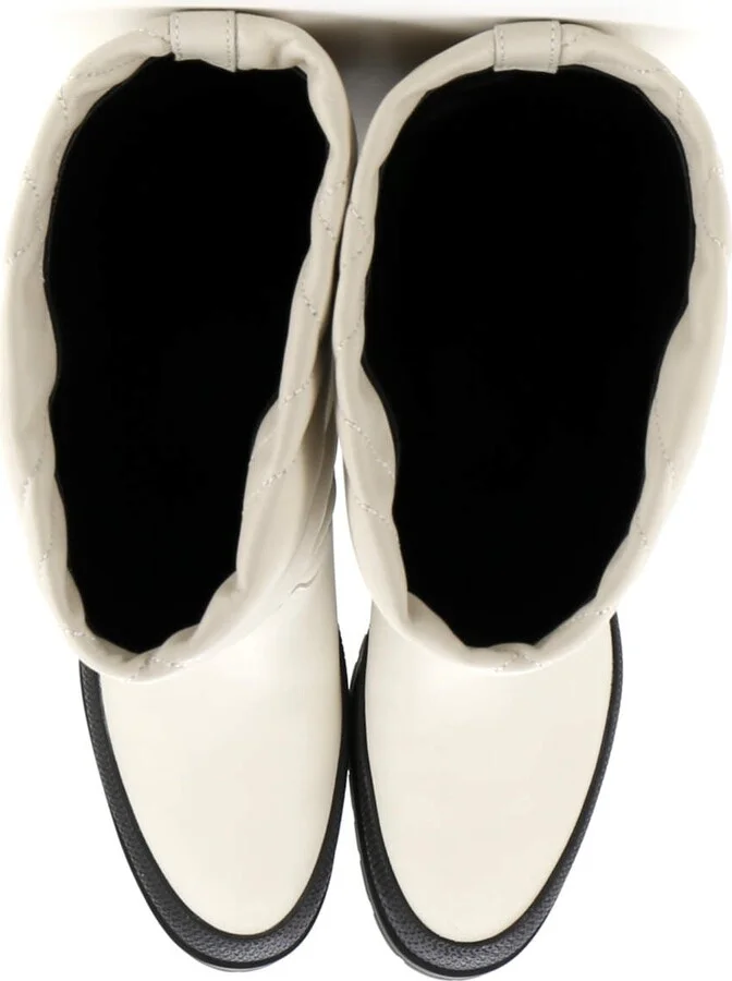 Hermes Women's Fuji Boots Quilted Leather - Image 2