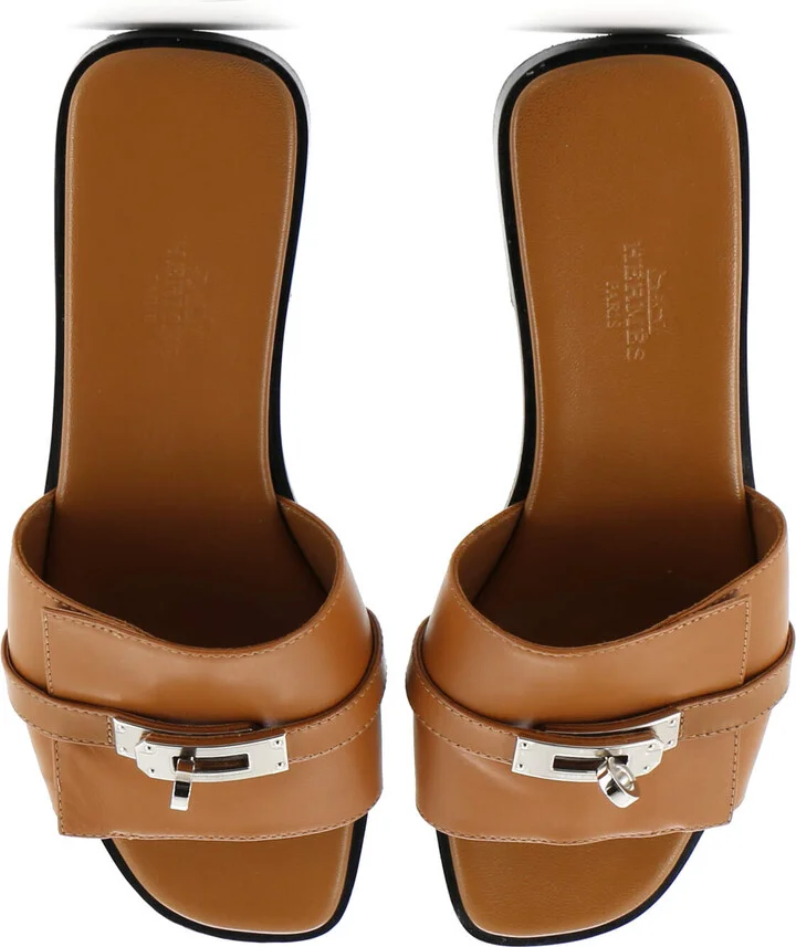 Hermes Women's Giulia Sandals Leather - Image 2