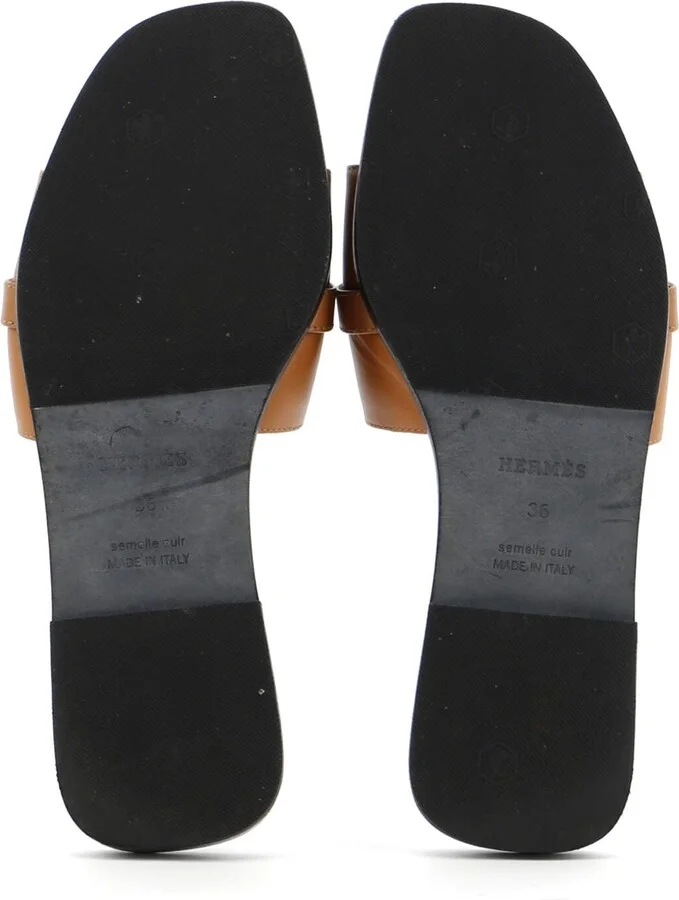 Hermes Women's Giulia Sandals Leather - Image 4