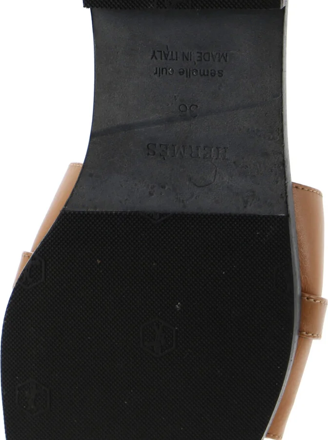 Hermes Women's Giulia Sandals Leather - Image 6